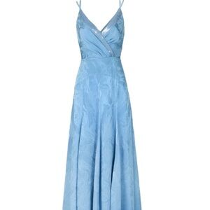 Silvia Tcherassi Selma dress midi M blue